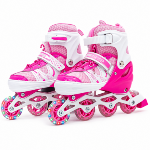 Patines Infantiles 2 en 1 Ajustables + Kit de Protección Completo