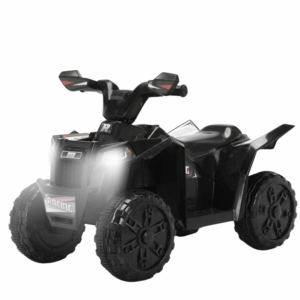 Cuatrimoto montable para niños de 6V4A, con velocidad máxima de 8Km/h, acelerador pedal