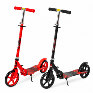 Scooter Plegable con Ruedas Extragrandes de 20 cm y Manubrio Ajustable