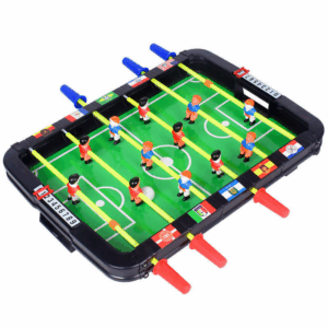 Mesa de futbolín para niños y adultos, mini juego de mesa de fútbol para noches de juego familiares
