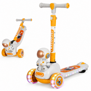 Scooter Infantil Astronauta 3 Ruedas con Luces y Sonidos
