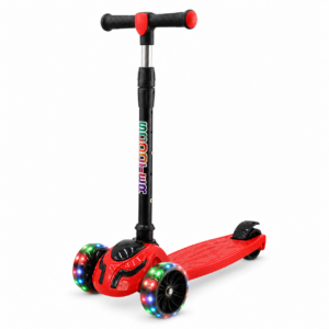 Scooter Infantil  3 Ruedas Plegable con Luces LED