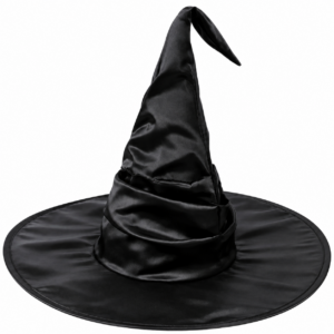 Sombrero Negro para Halloween – Accesorio de Disfraz